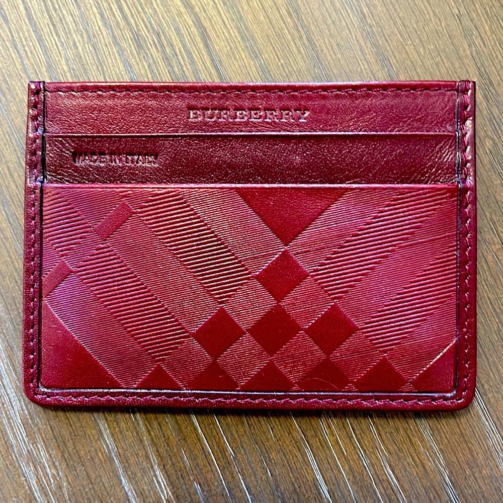 Burberry Wallet- new with tags, never used with box and dust bag!
